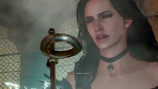 Wiedźmin 3 Yennefer zrzuca Geralta do jeziora [upl. by Ellene5]