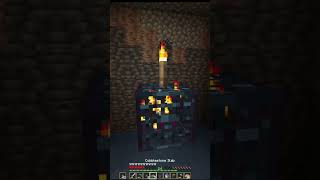 Skeleton Spawner XP farm For Survival World  minecraft shorts [upl. by Anivek]