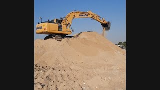 excavator komatsu pc 210 power ful havey equipment Malik Nh yt video [upl. by Sebastiano]