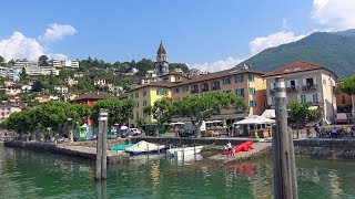 Ascona in Ticino Switzerland 4K [upl. by Sainana378]