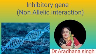 Inhibitory gene Non Allelic interaction [upl. by Werdn]