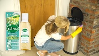 DISINFECT YOUR BIN  How to use Zoflora in your kitchen [upl. by Foskett181]