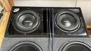 Planet Audio PL30001D on 2 Skar 12s [upl. by Ainna]