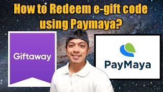 2022  How to Redeem egift code using Paymaya [upl. by Aliehs]