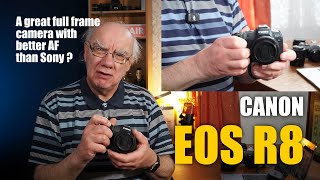 Canon EOS R8 Review  better AF than Sony [upl. by Marba]