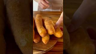 The Perfect Fried Dough Recipe food shorts [upl. by Quenby73]