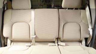 2015 NISSAN Frontier  Folding the Rear BenchJump Seats [upl. by Dressel]