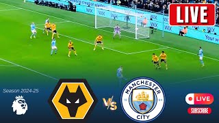 WOLVES vs MANCHESTER CITY EPL Live  PREMIER LEAGUE 202425  VIDEO GAME SIMULATION [upl. by Atal157]