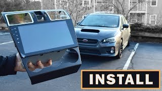 BEST MOD Subaru WRX amp STI Seicane Android 81 Headunit Radio Install WRX VLOG 57 [upl. by Elliot258]