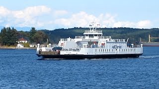 BC Ferries Nanaimo Harbour to Descanso Bay Quinsam [upl. by Eng]