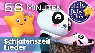 Schlafenszeit Lieder  Kinderlieder  von LittleBabyBum [upl. by Burny432]