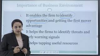 PUC II  Business Studies  Chapter 3  Importance of Business Environment [upl. by Terina]