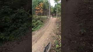 TEST FORCELLA FOX 38 😱🤣 mtb save gopro jump [upl. by Nrobyalc]