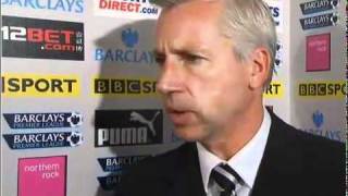 Alan Pardew Owns BBC Reporter  Joey Barton vs Gervinho Incident  Full Interview [upl. by Brennen]