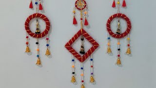 diwali decoration homemade long hanging craftlatkan [upl. by Ashford706]