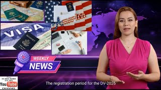 NEW UPDATE 2026 DV Lottery Program amp Application Dates  Tips to Apply  DV 2026 Eligible Countries [upl. by Cynthla]