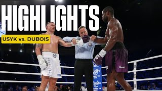 Oleksandr Usyk vs Daniel Dubois HIGHLIGHTS [upl. by Tloh332]