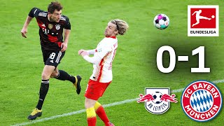 Bayern go seven points clear of Leipzig  RB Leipzig  FC Bayern München  01  Highlights  MD 27 [upl. by Nomahs]