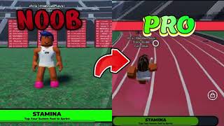 HOW TO BECOME FASTER AT Track and Field Infinite Roblox [upl. by Reste616]