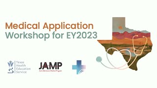 TMDSAS Medical School Application Workshop for EY 2023 [upl. by Silrac]