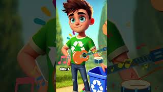 Catchy Reduce Reuse Recycle Song for Kids  Fun amp Educational  Earth Day Special [upl. by Clauddetta]