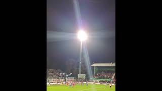 EXTREM WEITER EINWURF ENDET FAST IM TOR 😱😱😱 Sv Meppen vs Kickers Emden [upl. by Aratihc]