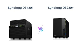 Synology DS420j vs DS220 NAS Comparison [upl. by Lomax]