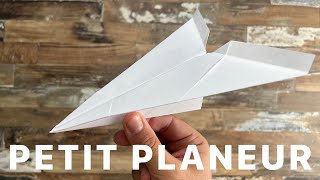 Tuto Comment faire le meilleur avion en papier ✈️ petit planeur  Vol loin longtemps  DEBUTANT [upl. by Valente]