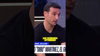 Scaloni hablo del Dibu Martinez [upl. by Ayahs]