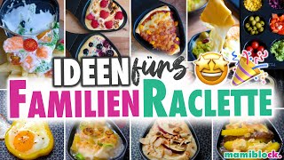 9 geniale Raclette Ideen  die jeder kennen muss 🍳😋  mamiblock [upl. by Woodson]