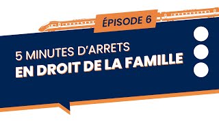 5 minutes d’arrêts en droit de la famille  Episode 6 [upl. by Ak]