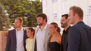 Quenton Nelson Blocking Cancer Event [upl. by Atterual]