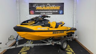 2022 SeaDoo RXTX 300  88hrs Immaculate Condition [upl. by Aiekam]