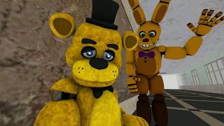 Golden freddy and Spring bonnie fnaf sfm sad song [upl. by Ten410]