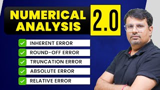 Numerical Analysis 20  Error Analysis  Definition and its Type by GP Sir [upl. by Joceline]