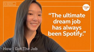 How I turned my Spotify internship into a fulltime job  How I Got The Job  Chegg [upl. by Reivaxe]