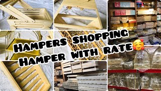 Hampers shoppingHamper with ratecraft material shopping vlogcraft material with Ratebeginners [upl. by Ladd631]