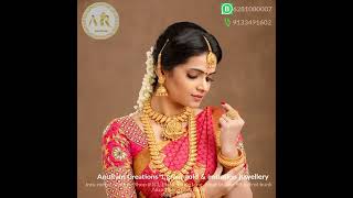 AnuRamCreations 1 gram gold and imitation jewellery AnushaRameshKumar [upl. by Dilaw]