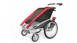 Multisport trailer  Thule Chariot Cougar [upl. by Nnaassilem]