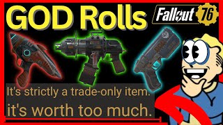 Top GOD Roll Pistols in Fallout 76 Which Ones Are THE BEST [upl. by Zelde]