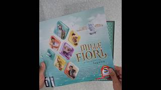 Rapidinha do jogo MILLE FIORI italy boardgames glasses [upl. by Ferde]