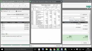 41 INVENTAIRE STOCK ET ECRITURE COMPTABLE SUR SAGE I7 [upl. by Kliment]