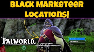 Palworld Black Marketeer Locations  Black Market Pal Merchant [upl. by Stenger]