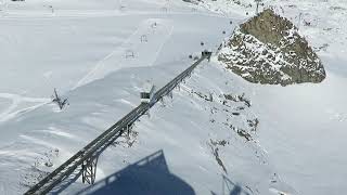 Zell am See  Kaprun Kitzsteinhorn 30FUC GletscherShuttle Blick von Bergstation [upl. by Mariska]