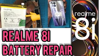 Realme 8i battery replacement how to change realme 8i battery realme8i battery HelloPhones [upl. by Dera83]