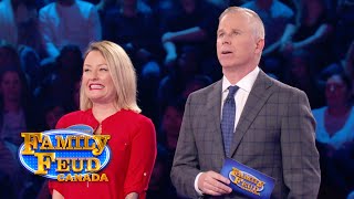 The Dubois Family from Lorette Manitoba tries to win Fast Money  Family Feud Canada [upl. by Hugo966]