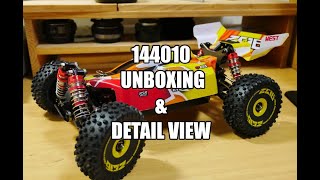 WLTOYS 144010 UNBOXING amp Review  New in 144001 burshless ver [upl. by Dearborn]