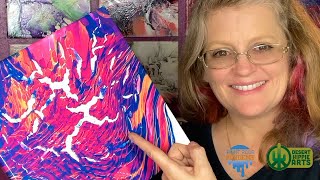 Why did my acrylic paint CRACK Lets talk about CRACKING and CRAZING in acrylic paint pouring [upl. by Serrano611]