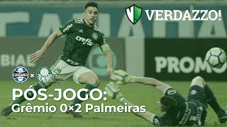 PósJogo Grêmio 0x2 Palmeiras [upl. by Tnafni]