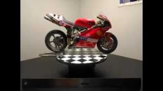 MINICHAMPS 16 SCALE DIECAST MOTORCYCLE MOTO GP DUCATI 998 R TEAM INFOSTRADA RUBEN XAUS WSB 2002 [upl. by Gothard]